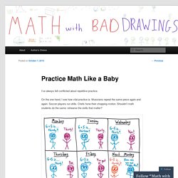 Practice Math Like a Baby
