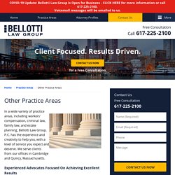 Boston Personal Injury Lawyers Bellotti Law Group