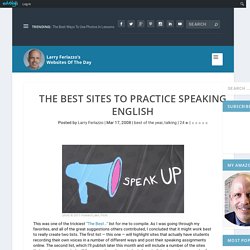 The Best Sites To Practice Speaking English