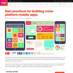 Best Practices for Building Cross-Platform Mobile Apps