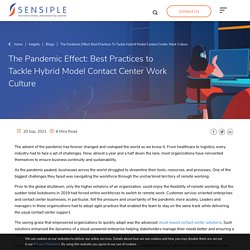 Best Practices to Tackle Hybrid Model Contact Center