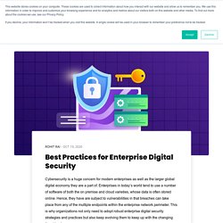 Best Practices for Enterprise Digital Security