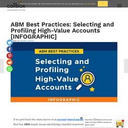 ABM Best Practices: Selecting and Profiling High-Value Accounts