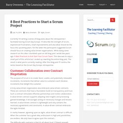 8 Best Practices to Start a Scrum Project