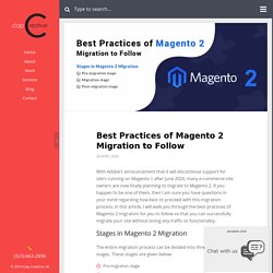 Best Practices of Magento 2 Migration to Follow