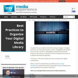 Best Practices to Organize Your Digital Media Library