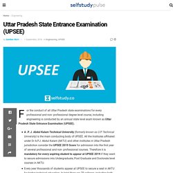 Uttar Pradesh State Entrance Examination (UPSEE)