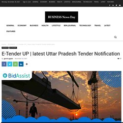 latest Uttar Pradesh Tender Notification - BidAssist