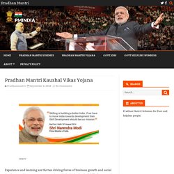Pradhan Mantri Kaushal Vikas Yojana Guidelines