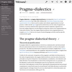 Pragma-dialectics