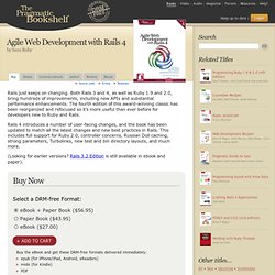 Agile Web Development with Rails 4