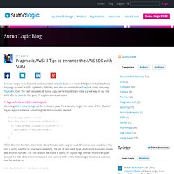 Pragmatic AWS: 3 Tips to enhance the AWS SDK with Scala