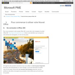Microsoft pour les Petites et Moyennes Entreprises