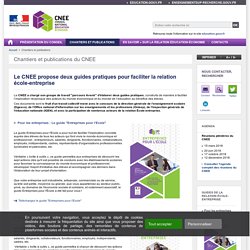 Le CNEE propose deux guides pratiques pour faciliter la relation école-entreprise - CNEE.fr
