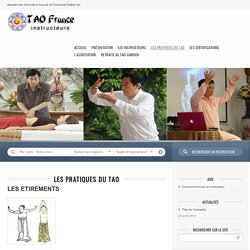 Tao France Instructeurs
