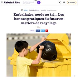 Les bonnes pratiques du futur en matière de recyclage