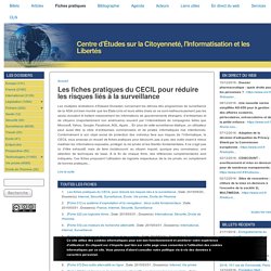 Les fiches pratiques du CECIL pour réduire les risques liés à la surveillance
