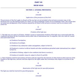 PREAMBLE TO THE UNITED NATIONS CONVENTION ON THE LAW OF THE SEA
