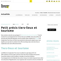 Petit précis tiers-lieux et tourisme