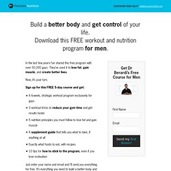 The Free Fat Loss Crash Course for Busy Men