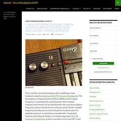 Circuit Bending Synth DIY » Blog Archive » Circuit Bending Casio