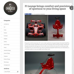 F1 Lounge Brings Comfort And Precision Of Sportscar To Your Livi