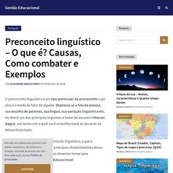 Aprendendo sobre preconceito linguístico no Português Brasileiro