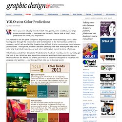 YOLO 2011 Color Predictions