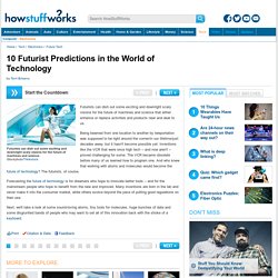 10 Futurist Predictions