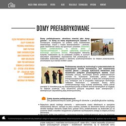 Domy z prefabrykatów