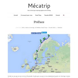 Préface - Norvège - Mécatrip