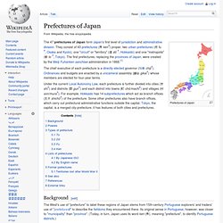 Prefectures of Japan
