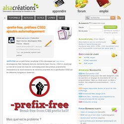 -prefix-free, préfixes CSS3 ajoutés automatiquement