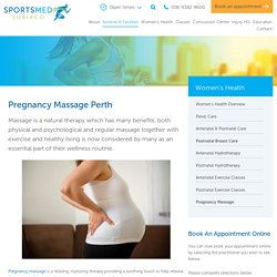 Decrease Stress and the Production of Catecholamines with Pregnancy Massage in Perth