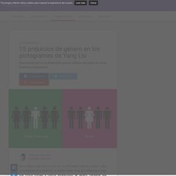 15 prejuicios de género en los pictogramas de Yang Liu
