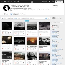 Prelinger Archives : Free Movies : Download & Streaming : Internet Archive
