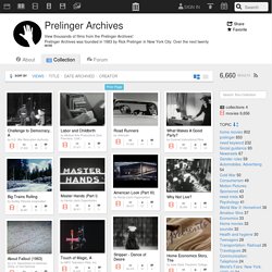 Prelinger Archives : Free Movies : Download & Streaming
