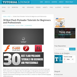 30 Best Flash Preloader Tutorials for Beginners and Professionals