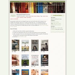 Premade Book Covers