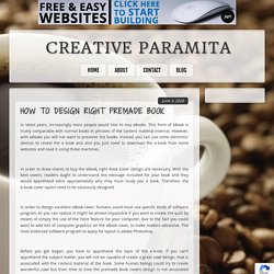 Creative Paramita - Custom Book Covers & Design