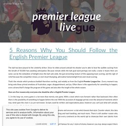 premier league live