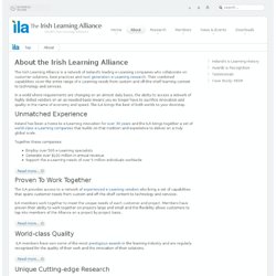 About The World’s Premier E-Learning Company: The Irish Learning Alliance