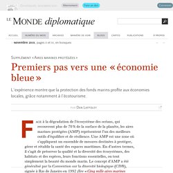 Premiers pas vers une « économie bleue », par Dan Laffoley (Le Monde diplomatique, novembre 2015)