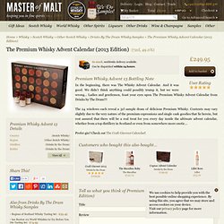 The Premium Whisky Advent Calendar (2013 Edition) Whisky