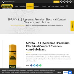 Premium Electrical Contact Cleaner-cum-Lubricant