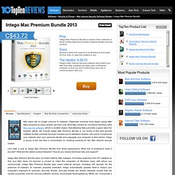 Intego Internet Security Barrier 2012 - TopTenREVIEWS