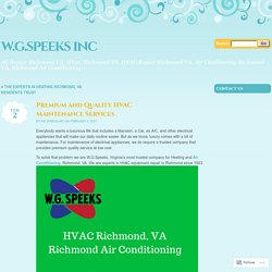 Premium and Quality HVAC Maintenance Services