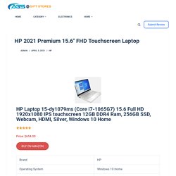 HP 2021 Premium 15.6" FHD Touchscreen Laptop - A Gift Stores