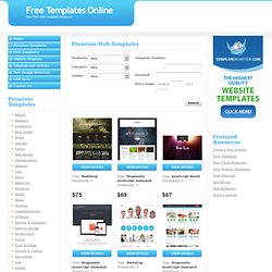 Premium Web Templates - Free Templates Online