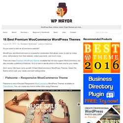 16 Best Premium WooCommerce WordPress Themes